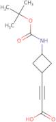3-(3-{[(tert-Butoxy)carbonyl]amino}cyclobutyl)prop-2-ynoic acid