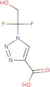 1-(1,1-Difluoro-2-hydroxyethyl)-1H-1,2,3-triazole-4-carboxylic acid