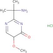 2-(2-Aminopropan-2-yl)-5-methoxy-3,4-dihydropyrimidin-4-one hydrochloride