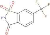6-(Trifluoromethyl)-2,3-dihydro-1,2-benzothiazole-1,1,3-trione