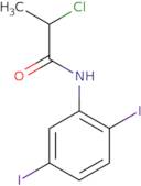 2-Chloro-N-(2,5-diiodophenyl)propanamide