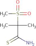 2-Methanesulfonyl-2-methylpropanethioamide