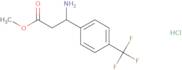 Methyl 3-amino-3-[4-(trifluoromethyl)phenyl]propanoate hydrochloride