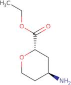 rac-Ethyl (2R,4R)-4-aminooxane-2-carboxylate