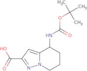 4-{[(tert-Butoxy)carbonyl]amino}-4H,5H,6H,7H-pyrazolo[1,5-a]pyridine-2-carboxylic acid