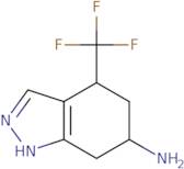 4-(Trifluoromethyl)-4,5,6,7-tetrahydro-1H-indazol-6-amine