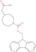 2-(1-{[(9H-Fluoren-9-yl)methoxy]carbonyl}azepan-4-yl)acetic acid