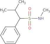 N,2-Dimethyl-1-phenylpropane-1-sulfonamide