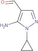 5-Amino-1-cyclopropyl-1H-pyrazole-4-carbaldehyde