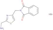 2-{[2-(Aminomethyl)-1,3-thiazol-4-yl]methyl}-2,3-dihydro-1H-isoindole-1,3-dione hydrobromide