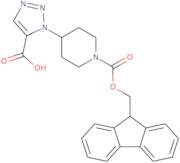 1-(1-{[(9H-Fluoren-9-yl)methoxy]carbonyl}piperidin-4-yl)-1H-1,2,3-triazole-5-carboxylic acid