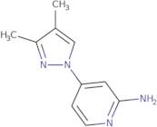 4-(3,4-Dimethyl-1H-pyrazol-1-yl)pyridin-2-amine