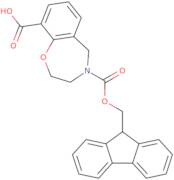 4-{[(9H-Fluoren-9-yl)methoxy]carbonyl}-2,3,4,5-tetrahydro-1,4-benzoxazepine-9-carboxylic acid