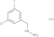 (3-Chloro-5-fluorobenzyl)hydrazine hydrochloride