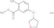 Methyl 2-amino-5-(oxolan-3-yloxy)benzoate hydrochloride