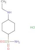 4-(Ethylamino)cyclohexane-1-sulfonamide hydrochloride