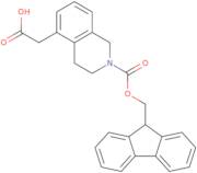 2-(2-{[(9H-Fluoren-9-yl)methoxy]carbonyl}-1,2,3,4-tetrahydroisoquinolin-5-yl)acetic acid