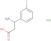 3-Amino-3-(3-iodophenyl)propanoic acid hydrochloride