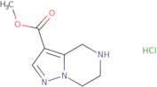 Methyl 4H,5H,6H,7H-pyrazolo[1,5-a]pyrazine-3-carboxylate hydrochloride