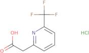 2-[6-(Trifluoromethyl)pyridin-2-yl]acetic acid hydrochloride