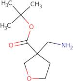 tert-Butyl 3-(aminomethyl)oxolane-3-carboxylate