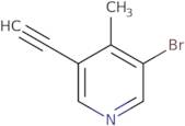 3-Bromo-5-ethynyl-4-methylpyridine