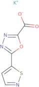 Potassium 5-(1,2-thiazol-5-yl)-1,3,4-oxadiazole-2-carboxylate