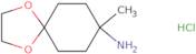 8-Methyl-1,4-dioxaspiro[4.5]decan-8-amine hydrochloride