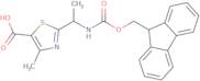 2-[1-({[(9H-Fluoren-9-yl)methoxy]carbonyl}amino)ethyl]-4-methyl-1,3-thiazole-5-carboxylic acid