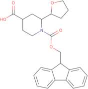 1-{[(9H-Fluoren-9-yl)methoxy]carbonyl}-2-(oxolan-2-yl)piperidine-4-carboxylic acid