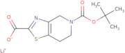 5-[(tert-butoxy)carbonyl]-4H,5H,6H,7H-[1,3]thiazolo[4,5-c]pyridine-2-carboxylate lithium