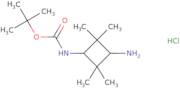 tert-Butyl N-(3-amino-2,2,4,4-tetramethylcyclobutyl)carbamate hydrochloride