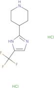 4-[5-(Trifluoromethyl)-1H-imidazol-2-yl]piperidine dihydrochloride