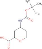 rac-(2R,4R)-4-{[(tert-Butoxy)carbonyl]amino}oxane-2-carboxylic acid