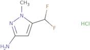 5-(Difluoromethyl)-1-methyl-1H-pyrazol-3-amine hydrochloride