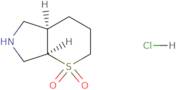 rac-(4aR,7aR)-Octahydro-1λ6-thiopyrano[2,3-c]pyrrole-1,1-dione hydrochloride