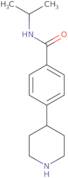 4-(Piperidin-4-yl)-N-(propan-2-yl)benzamide