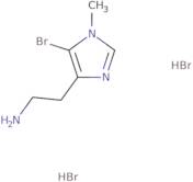 2-(5-Bromo-1-methyl-1H-imidazol-4-yl)ethan-1-amine dihydrobromide