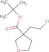 tert-Butyl 3-(2-chloroethyl)oxolane-3-carboxylate