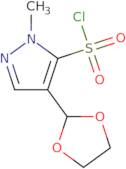 4-(1,3-Dioxolan-2-yl)-1-methyl-1H-pyrazole-5-sulfonyl chloride