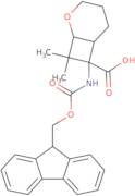 7-({[(9H-Fluoren-9-yl)methoxy]carbonyl}amino)-8,8-dimethyl-2-oxabicyclo[4.2.0]octane-7-carboxylic …