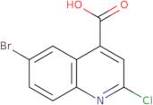 6-Bromo-2-chloroquinoline-4-carboxylic Acid