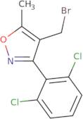 4-(Bromomethyl)-3-(2,6-dichlorophenyl)-5-methylisoxazole