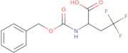 2-[(Benzyloxycarbonyl)amino]-4,4,4-trifluorobutanoic acid