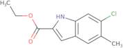 Ethyl 6-chloro-5-methyl-1H-indole-2-carboxylate