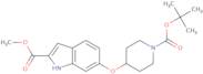 Methyl 6-(1-Boc-piperidin-4-yloxy)indole-2-carboxylate