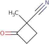 1-Methyl-2-oxocyclobutane-1-carbonitrile