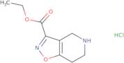 Ethyl 4H,5H,6H,7H-[1,2]oxazolo[4,5-c]pyridine-3-carboxylate hydrochloride