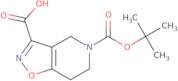 5-[(tert-butoxy)carbonyl]-4H,5H,6H,7H-[1,2]oxazolo[4,5-c]pyridine-3-carboxylic acid