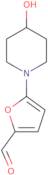 5-(4-Hydroxypiperidin-1-yl)furan-2-carbaldehyde